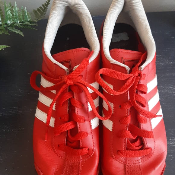 adidas samoa women's red